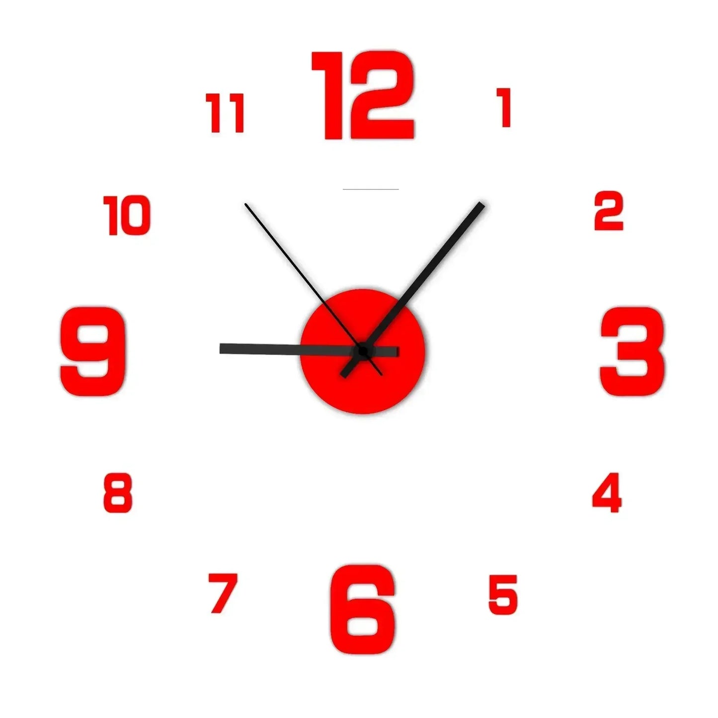 Choice Quartz Wanduhr Modern - Acryl Leise Groß 60cm