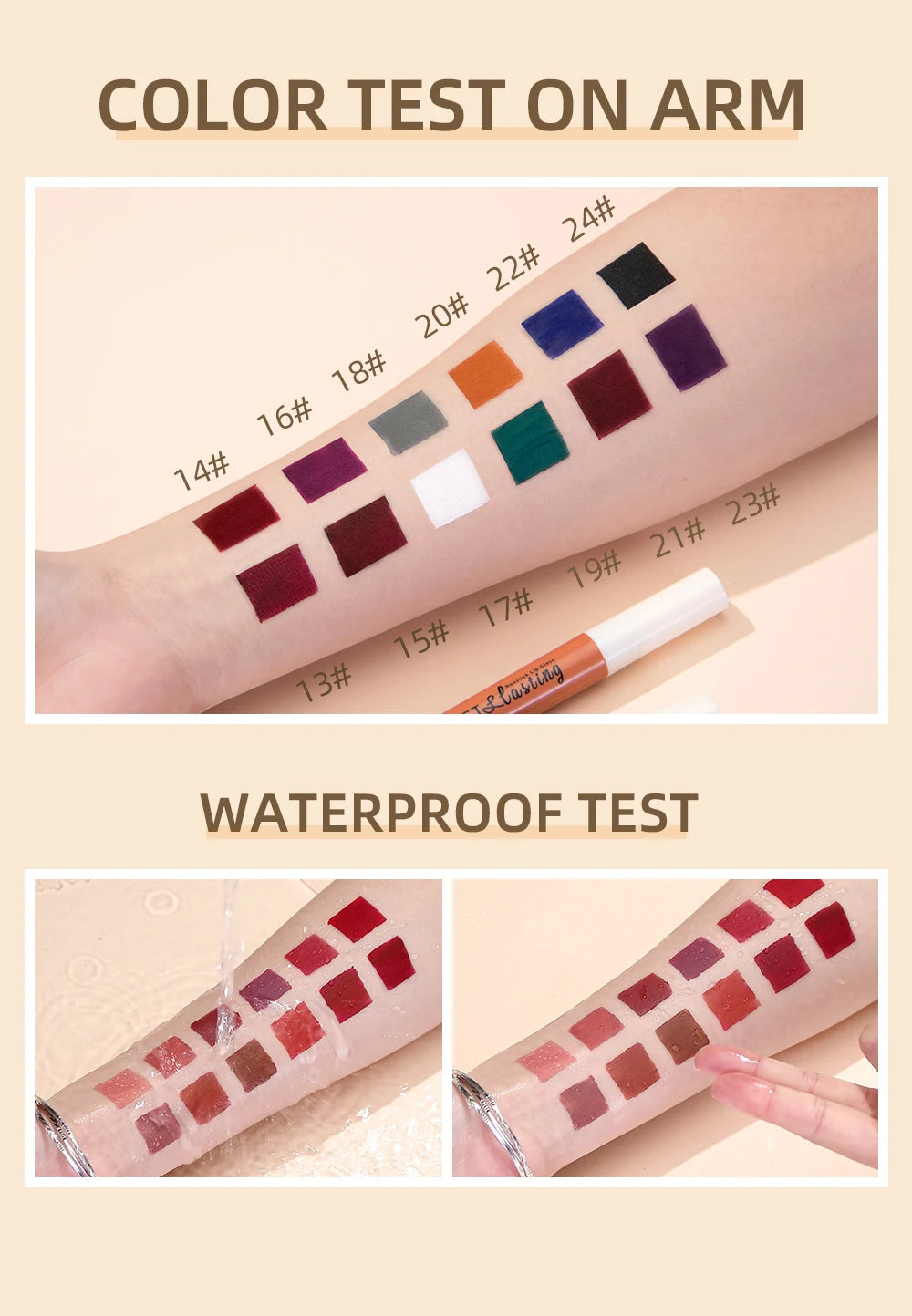 QIBEST Matte Liquid Lipstick