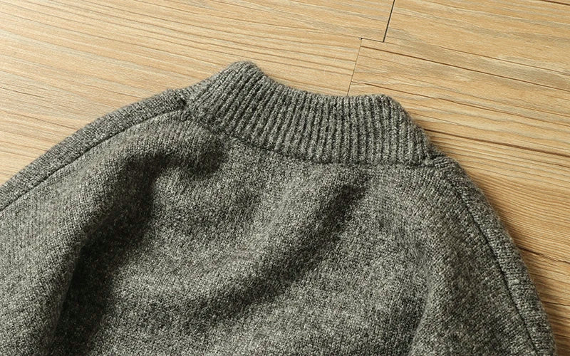 American Vintage Herren Cardigan Warm - Stark, M/L, V-Auss.