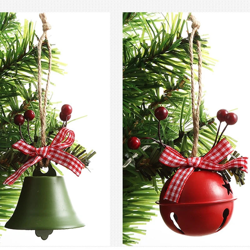 Weihnachtsglocke, Weihnachtsbaum-Anhänger, Dekoration, Metallglocke, Weihnachtsdekoration, Neujahrsgeschenke, Weihnachtsdekoration für Zuhause 2025,