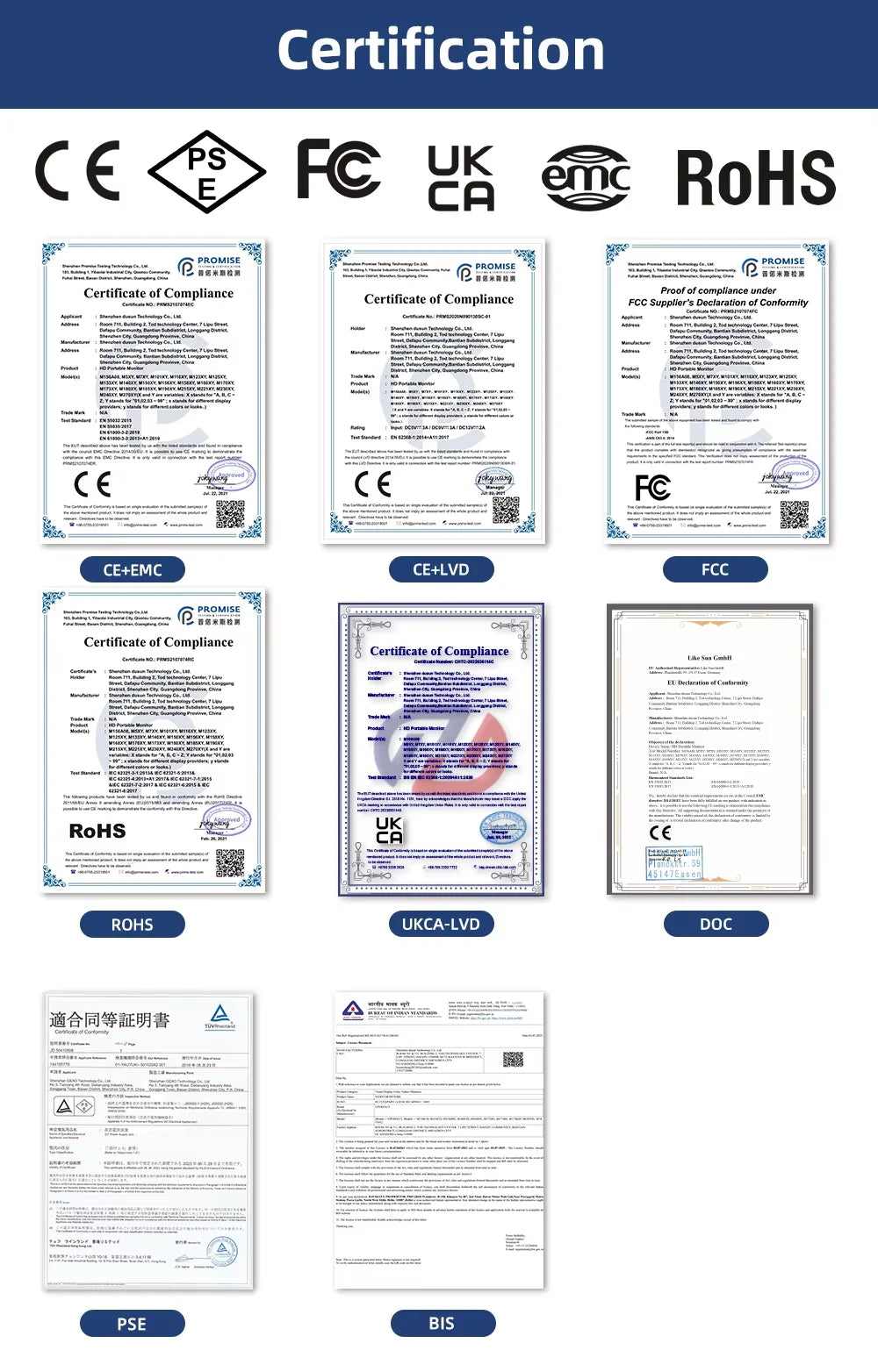 UPERFECT 15,6 Zoll Touch Monitor - Aufl. 1920x1080, 300 CD/M2, 60 Hz