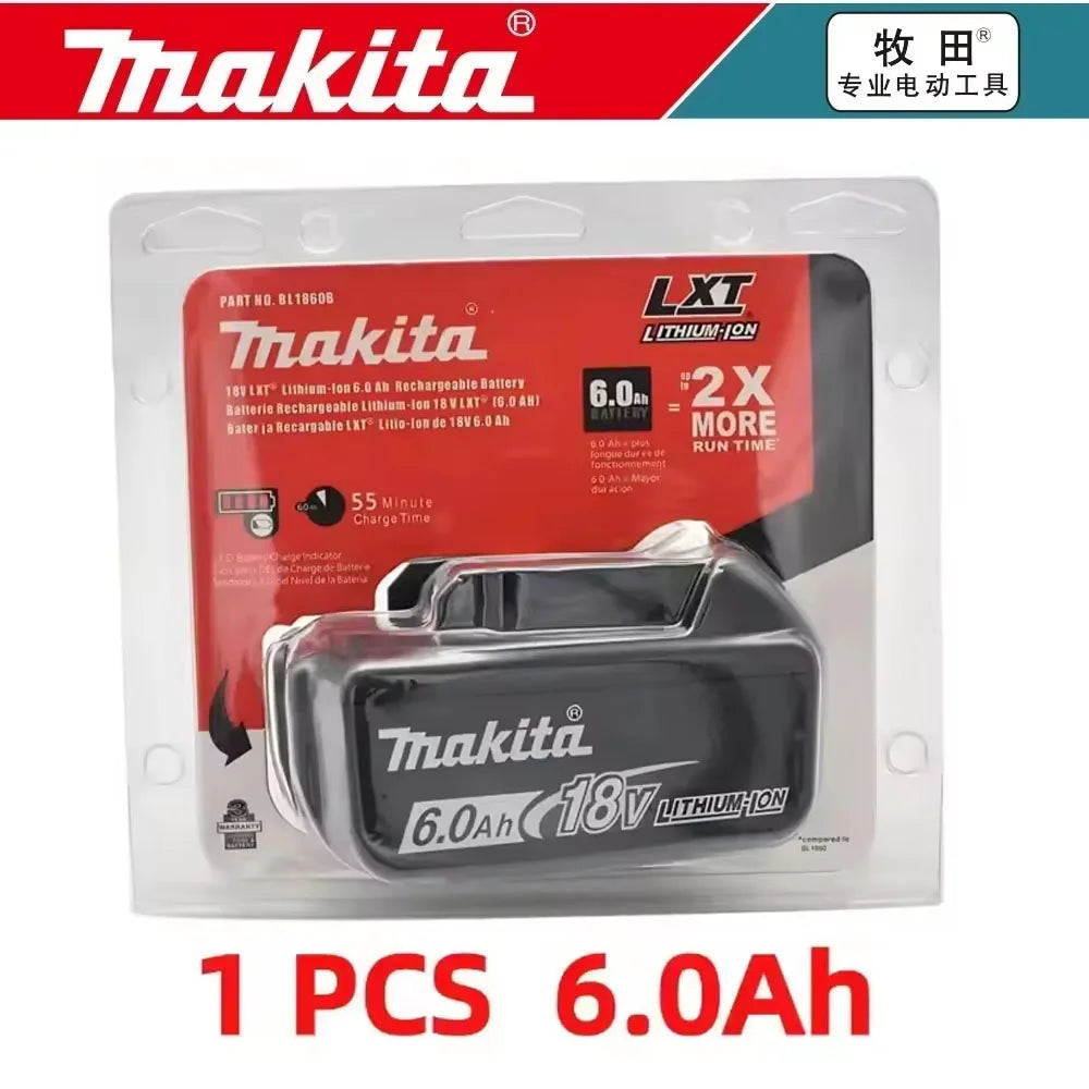 👍100% NEU Original Makita 18V 6.0Ah Batterie 2025 - BL1830 BL1830B BL1840 BL1840B BL1850 BL1850B Power Tools