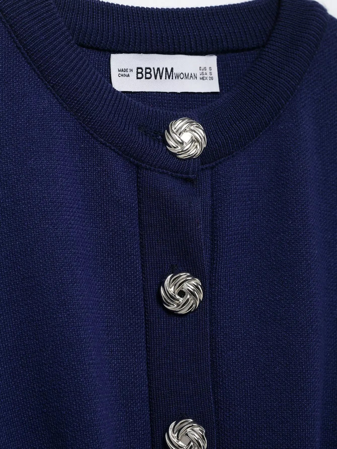 BRIFCN Elegant Strickcardigan - Größe M Gewicht Mittel Länge Regular