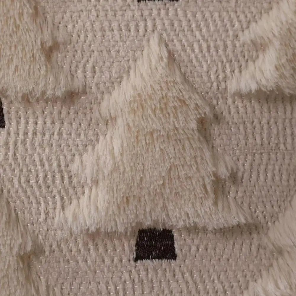 45x45cm Winter Throw Pillow Cover Xmas Home Decor Christmas Plush Pillowcase Pillowslip Home Textile Christmas Tree Pillow Cases