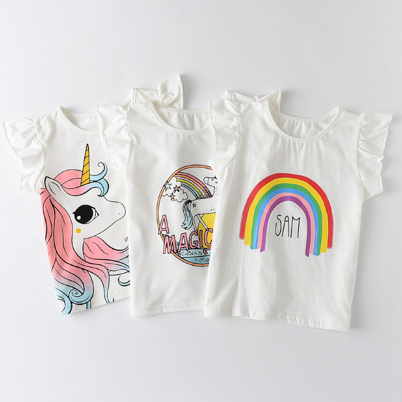 Premium Kinder-T-Shirt 2025: Unisex Einhorn Design - 100% Bio-Baumwolle