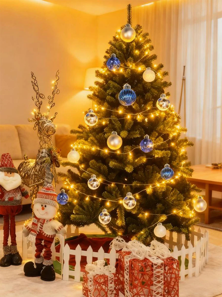 3CM Weihnachtskugeln Glänzend - Ø3 cm, 30 Stück, Weihnachtsdeko