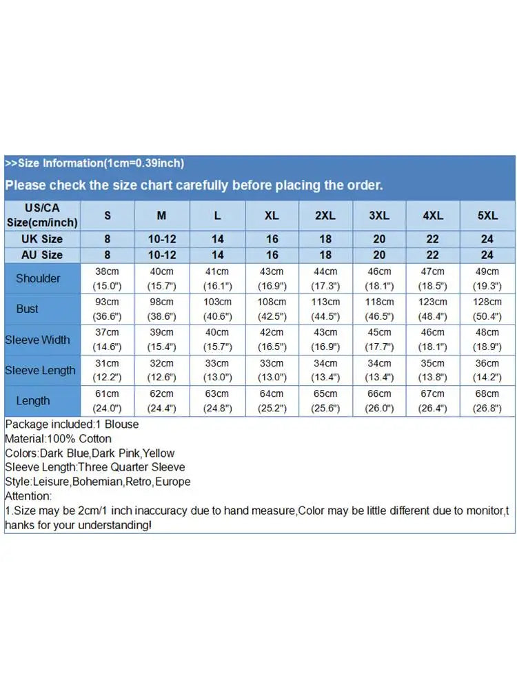 Bohemian Ruffles Tunic Shirt Work Blusas ZANZEA Women Summer O Neck 3/4 Sleeve Tops Casual Mujer Vintage Floral Printed Blouse