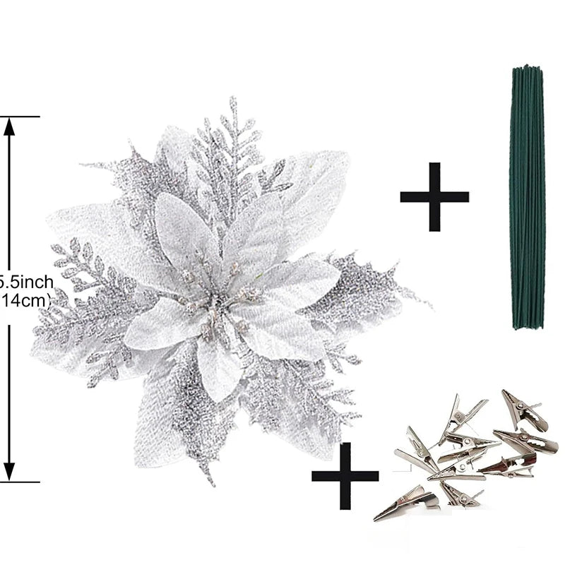 FestivaDecor DekoSet Weihnachtsdeko - 12/24/36 Kunststoff