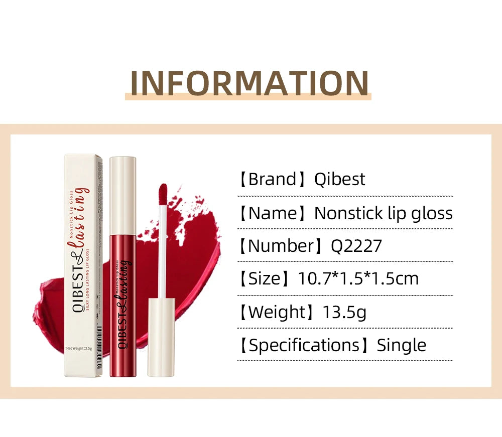 QIBEST Matte Liquid Lipstick