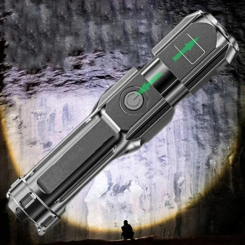 ESMARTER Zoom Taktisch Wiederaufladbar - 2000mAh 10W 20cm