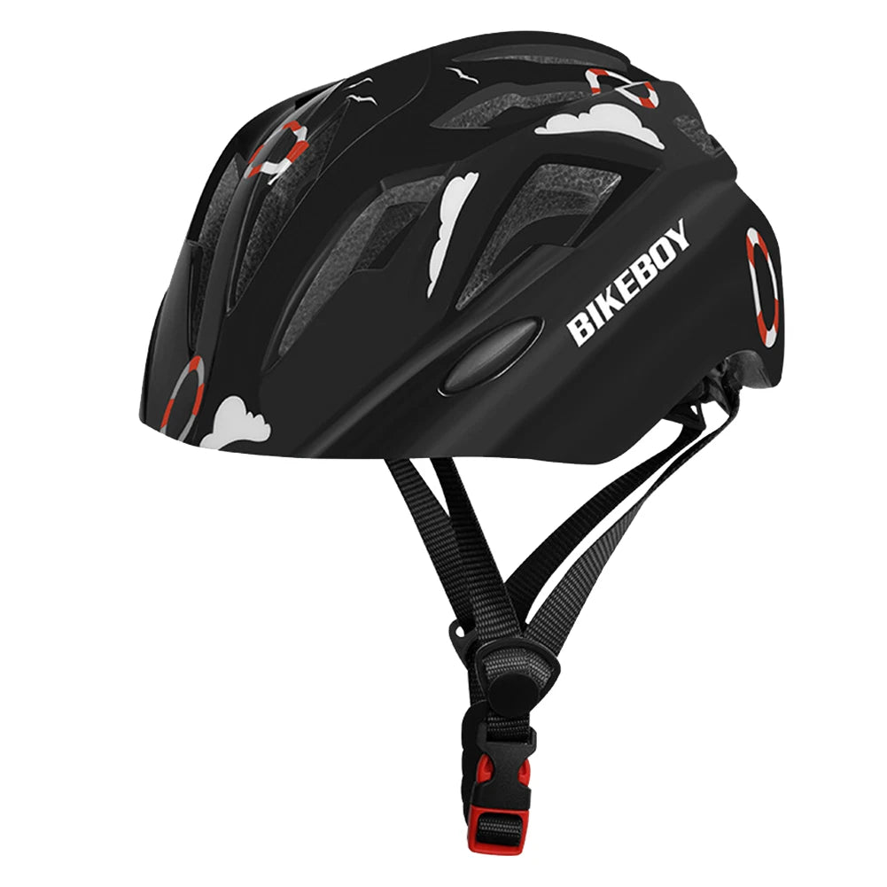 Kids Cycling Helmet Adjustable Bicycle Helmet with Taillights Lightweight Scooter Balance Bike Helmet Children Riding Equipment