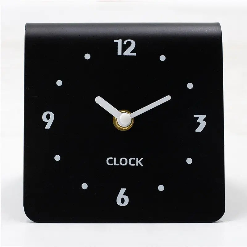Cream Desktop Living Room Home Clock Modern Creative Desktop Clock Silent Ornament