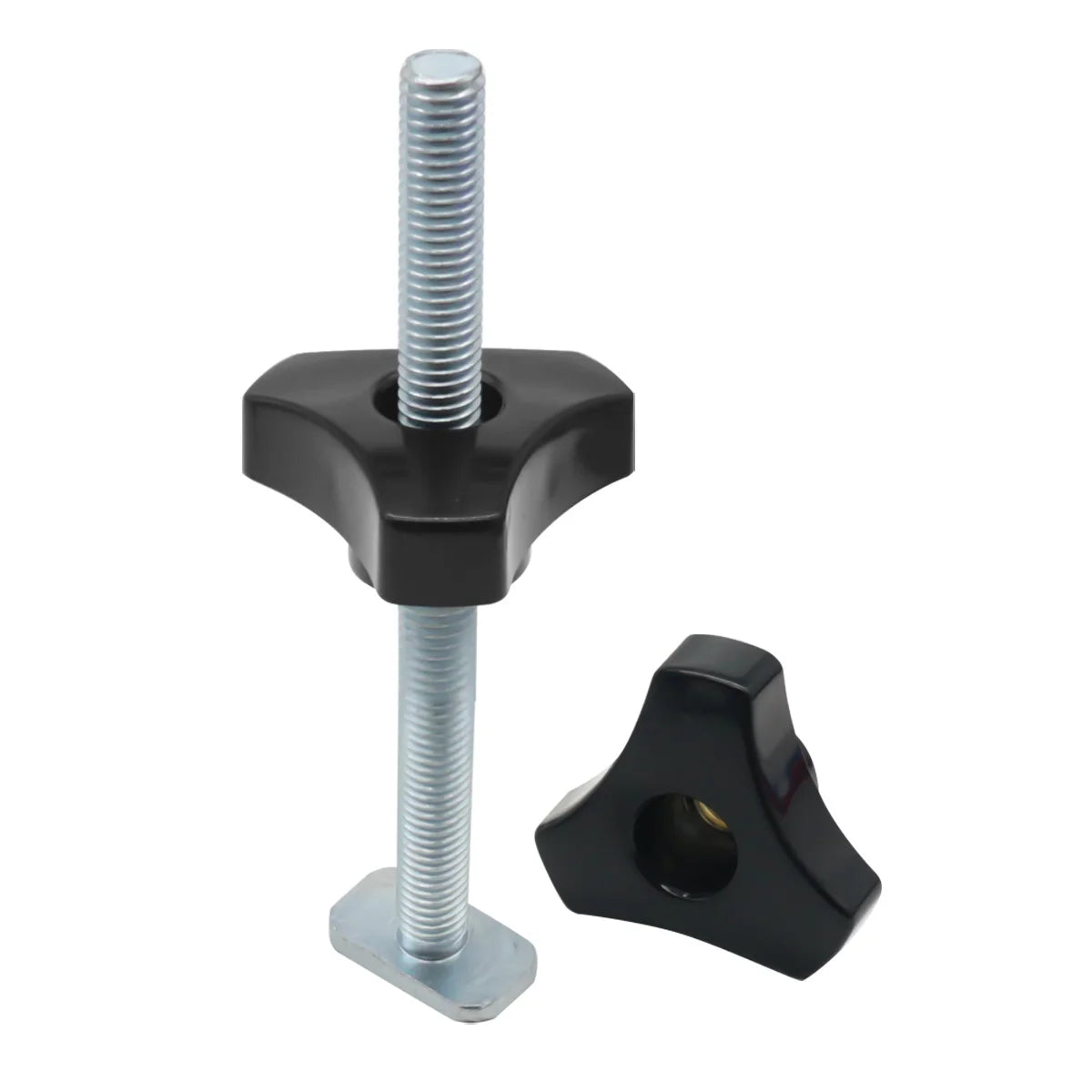 T Track Bolts Knob Kit Miter Track Sliding Nut T-Slider T Slot T Bolt For Woodworking Jigs Fixtures Tools Kit Accessories DIY