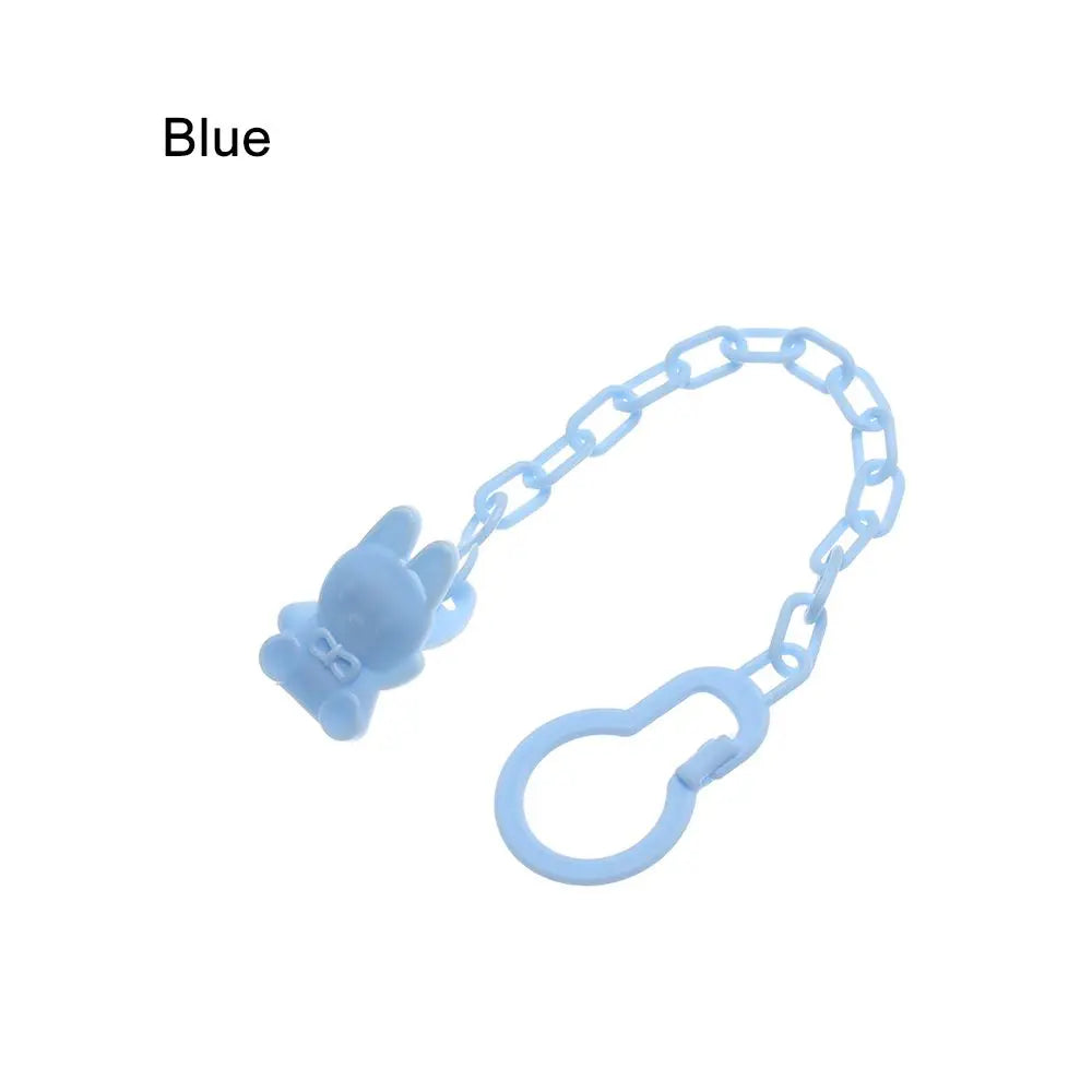 Cartoon Animal Baby Pacifier Clips Baby Pacifier Clip Chain Newborn Dummy Pacifier Chain Clip Holder Baby Pacifier Chain