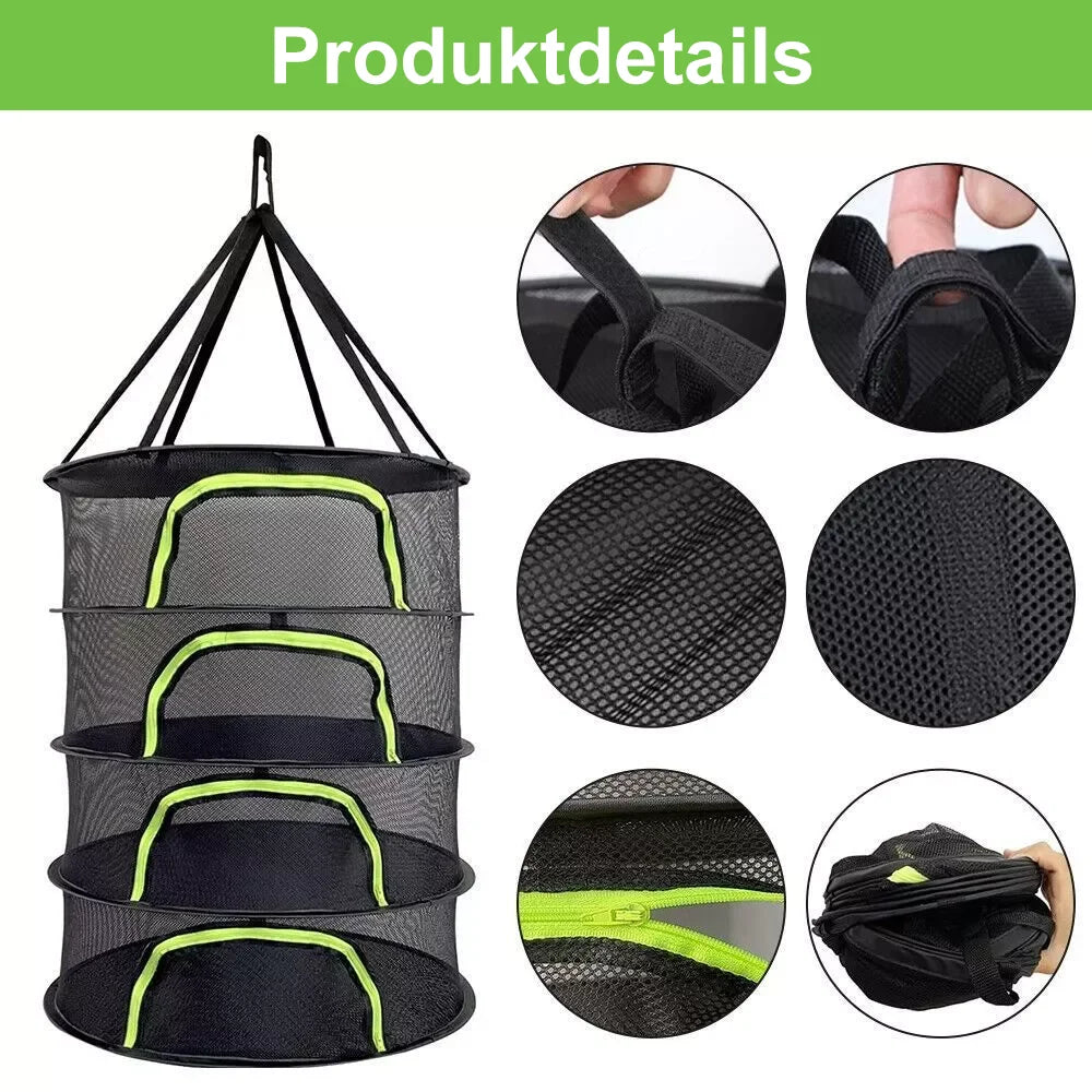 Herba DryNet Trockennetz - 4-8 Lagen Hängend 60x60 cm