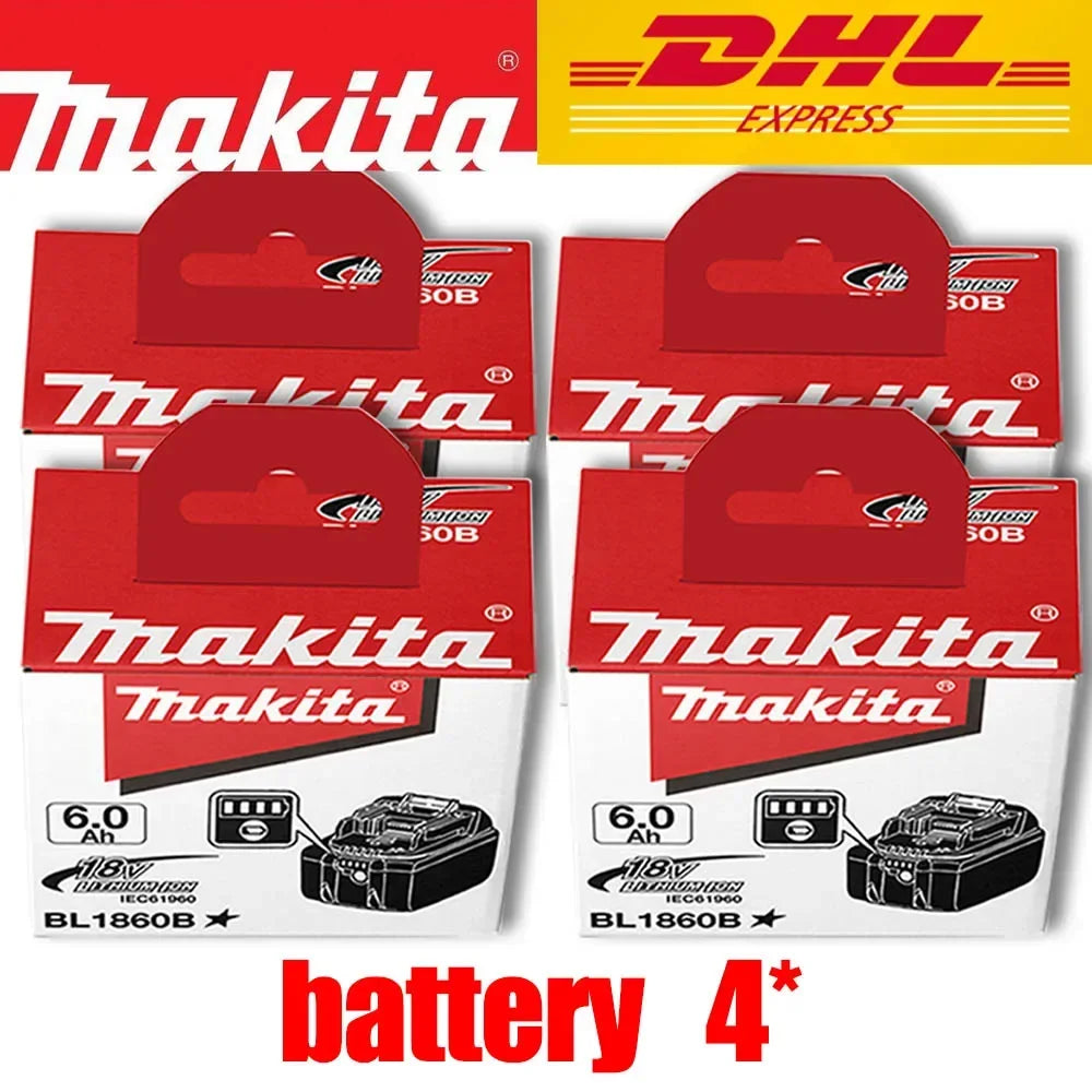 Makita L 18V Li-Ion Akku Schnellladung - 6.0Ah LED BL1860