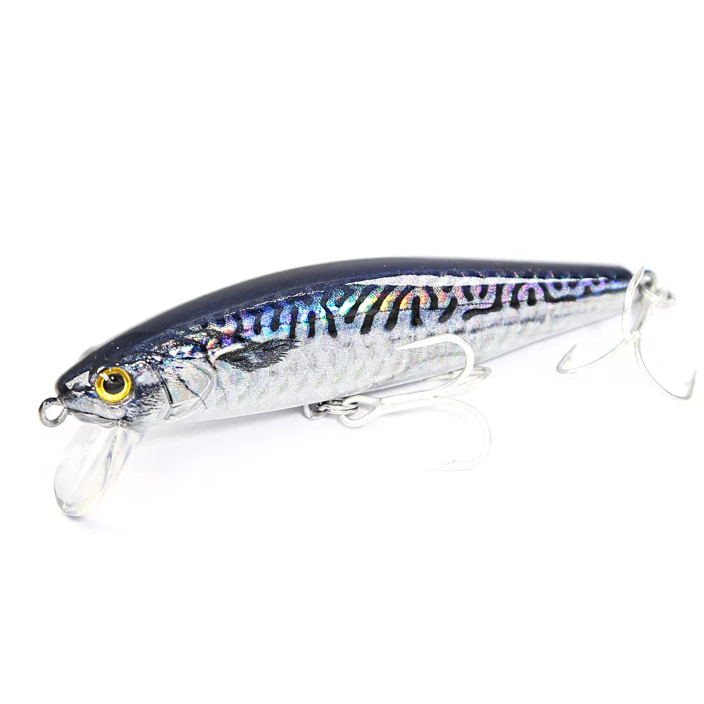 B&U 80mm Sinkender Minnow Hard Lure Jerkbait Salzwasser Langer Wurfabstand Fischköder Meer Künstliche Beute Wobblers Meer Bass