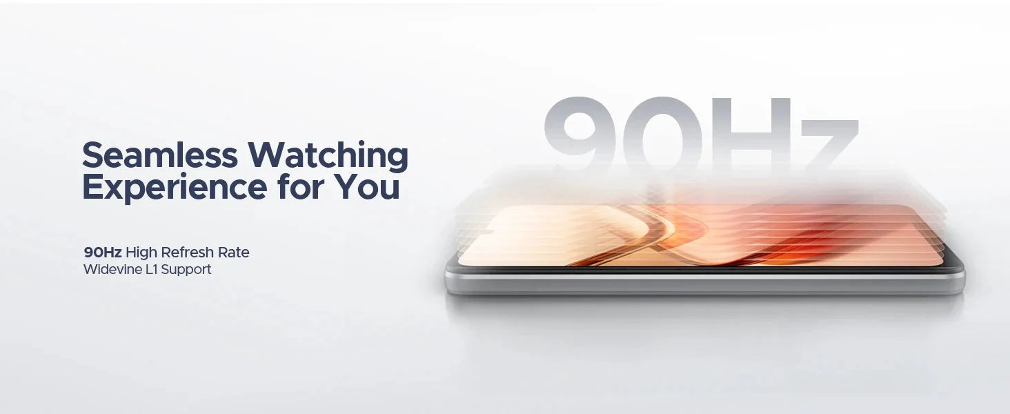 DOOGEE Note 58 Großer Akku - 6250mAh 6,75 Zoll 90 Hz by Golden Bridge Store