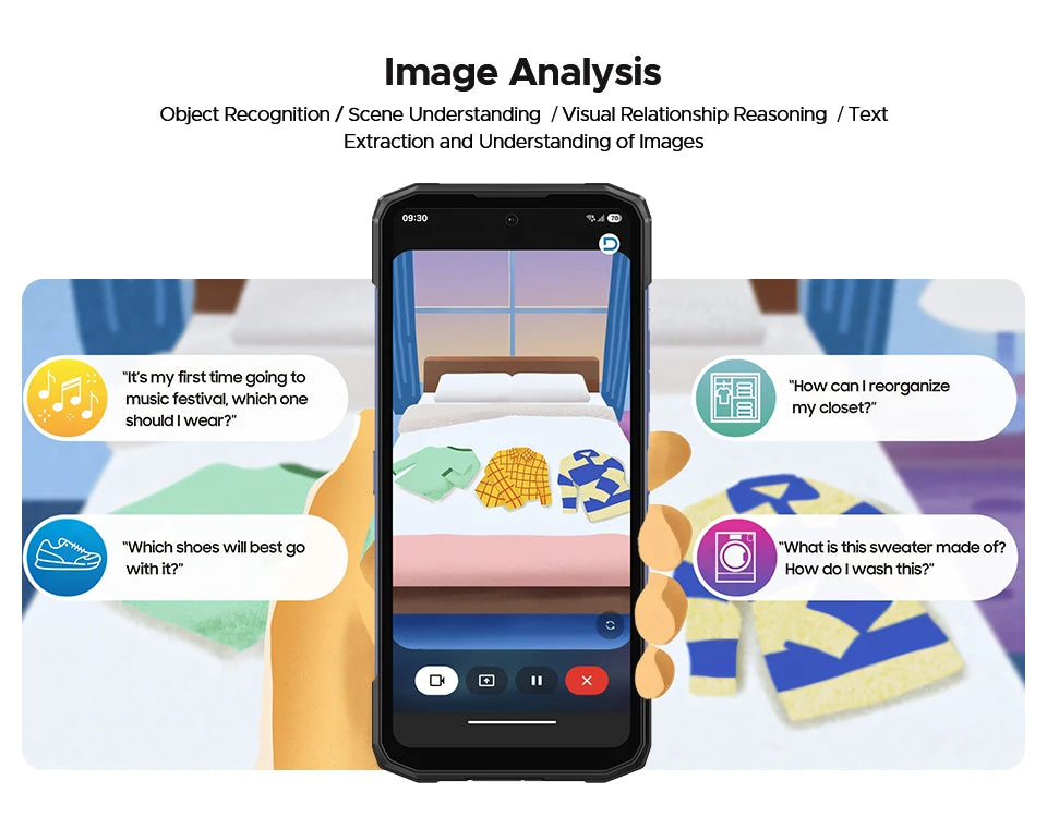 DOOGEE Blade20 Robustes Gemini AI Smartphone - 10300mAh 6,6 Zoll 18W