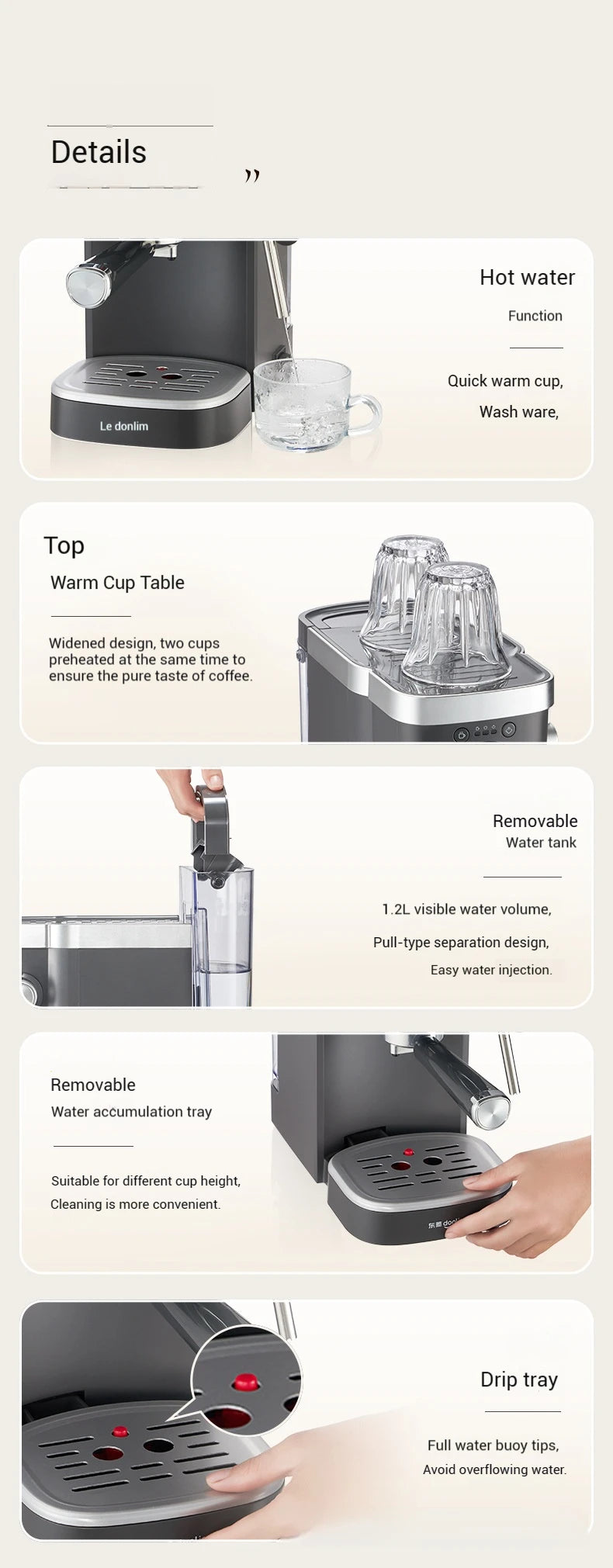 Italienische Kaffeemaschine 2025: 20Bar Espresso-Automat - Premium Barista Collection