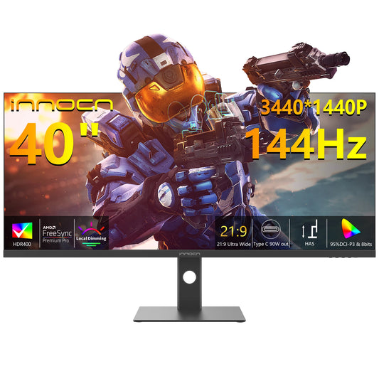 INNOCN 40C1R Ultrawide Monitor - 40" WQHD 3440x1440 144Hz