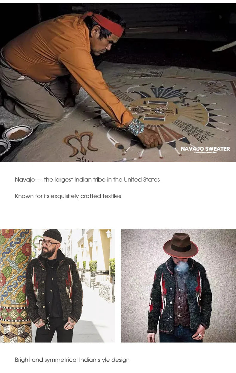 MADEN TW200 V-Neck Cardigan - Größe Oversized, Acryl