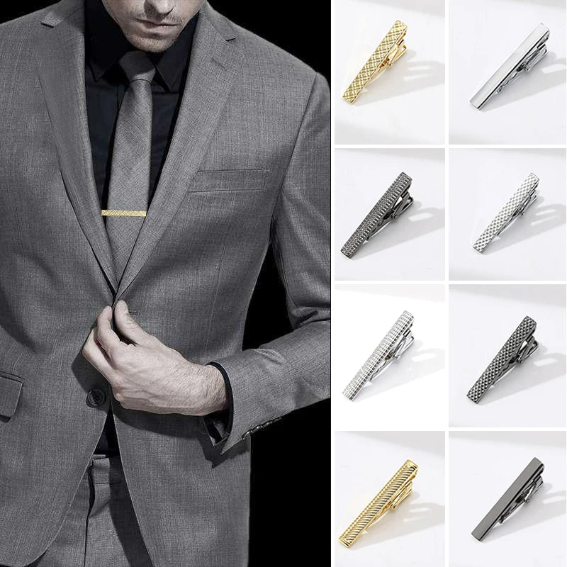 Tie Clips Wedding Accessories Daily Business Suit Clip OL Style Korean Men's Jewelry Gift Tie Clip pisa corbatas para hombre