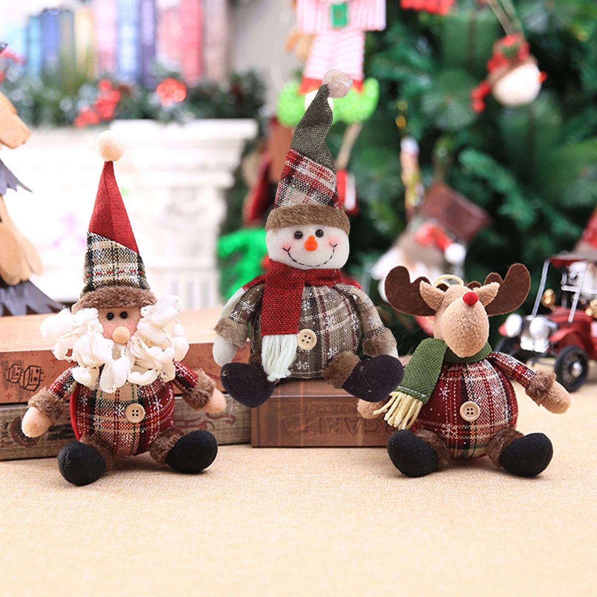 Choice W1812 Weihnachtsmann Puppe - Nicht Elektrisch, Größe Ca. 25 cm