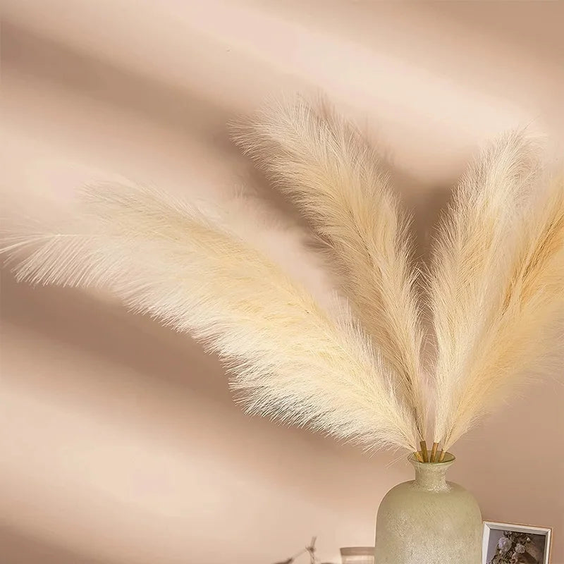 Smvp Pampas Gras Kunstblume 39 Zoll - Länge 100 cm, Seide