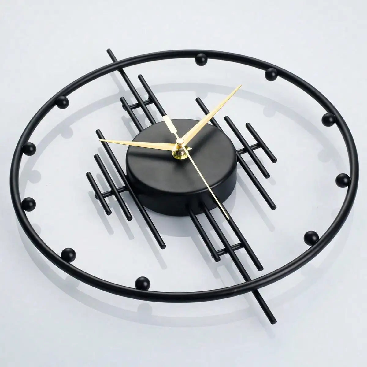 Choice YH2587 Minimal Wanduhr - 30cm Metall Batterie