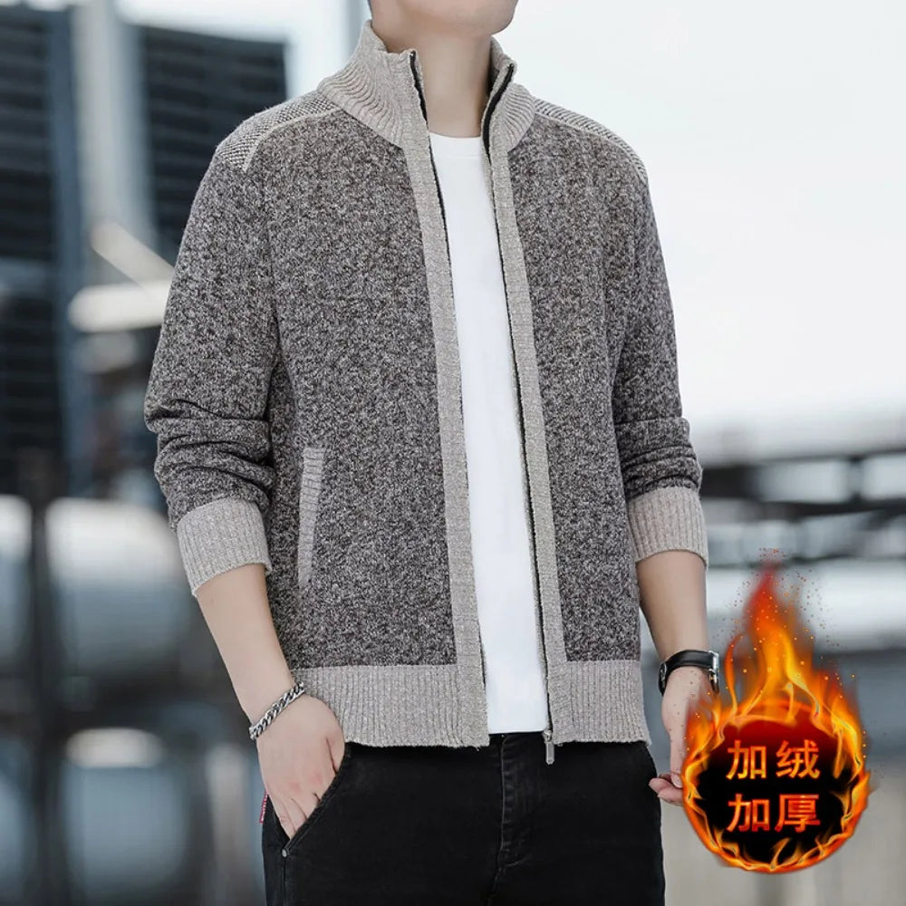 FURCWCN Cardigan Stehkragen - Größe M, Polyester, Gew.