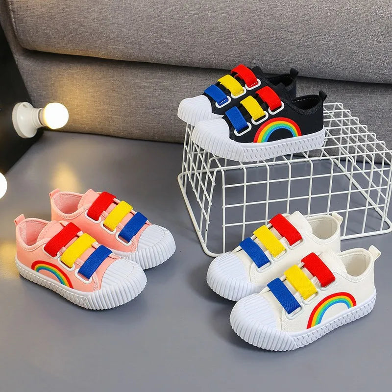 Kinder-Canvas-Schuhe 2025: Fashion-Hook Casual - Toddler Walking Collection