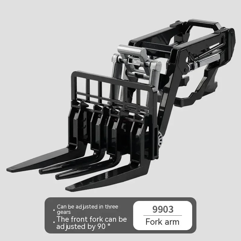 RC Auto 1:24 Legierung Ferngesteuert Traktor Spielzeug Mit Scheinwerfer Simulation Elektrisch Farm Truck Spielzeug Set Kind Outdoor Spielzeug Geschenke