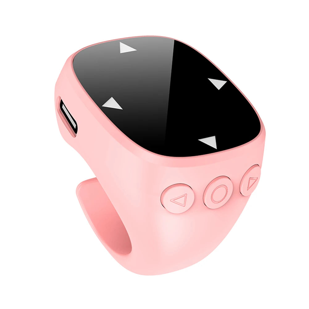 For Tiktok Fingertip Remote Scrolling Ring Wireless Bluetooth Remote Control Camera Shutter Selfie Video Controller for iPhone