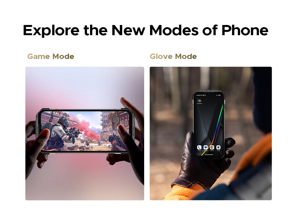 DOOGEE V Max S Robustes 5G - Kapazität 22000mAh 33W 6,58 Zoll