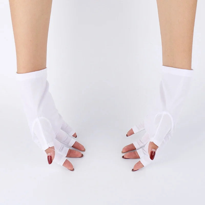 Choice UV Schutzhandschuhe - Anti UV 2er Set M L Für Nägel