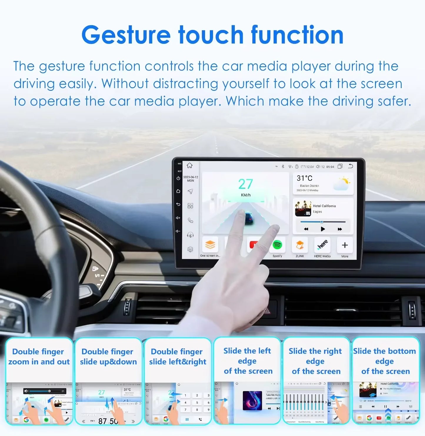 CarPlay Autoradio Multimedia Player für Honda Civic Hatchback