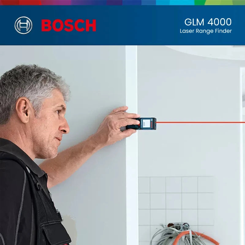 Bosch Laser Entfernungsmesser 30/40/50/100m Distanzmesser Hochpräzision Laser Level Elektronisch Bluetooth Messwerkzeuge GLM 50-27CG