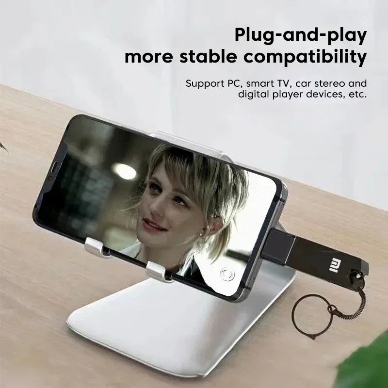 Xiaomi 16TB Flash Drive USB 3.2 Super High Speed Metal Transfer U Disk Pen Drive 8TB Waterproof Type C Disk SSD USB Drive Disk