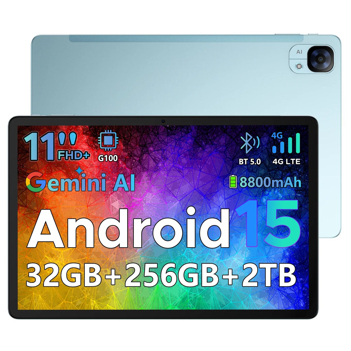 DOOGEE Tab E3 Ultradünn 7,5 Mm - 256 GB Speicher, 8800 mAh Akku, 11 Zoll Display