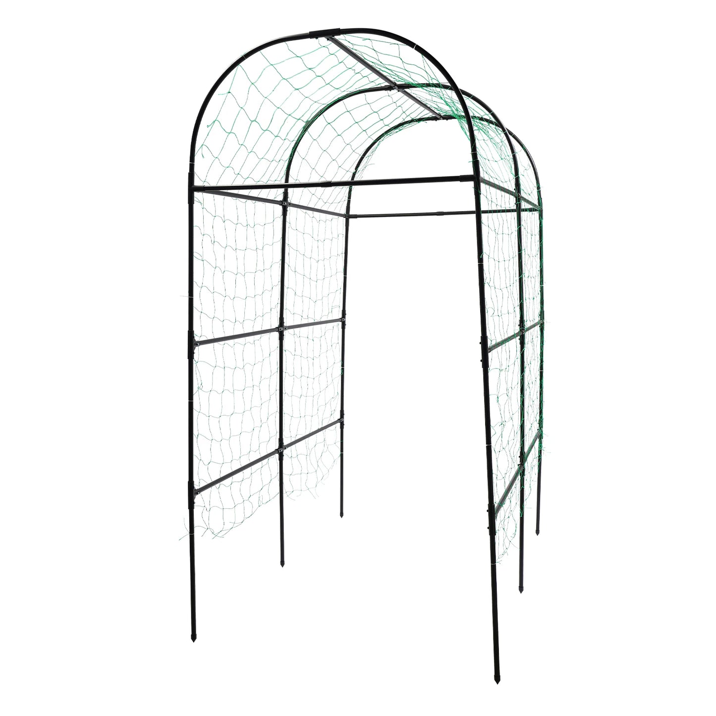 GartenMeister Gartenbogen 230 cm Höhe, 20 mm Rohrdurchmesser, Stahl/PE