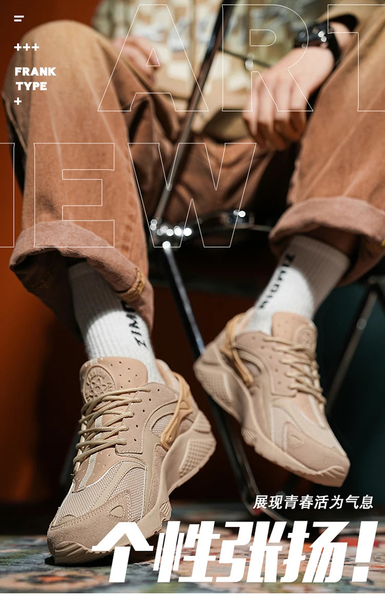 Male Sneakers Men’s Casual Shoes Running Sport Shoes Antislip Tennis Shoes for Men Mesh Breathable Outdoor Fashion Sports Shoes