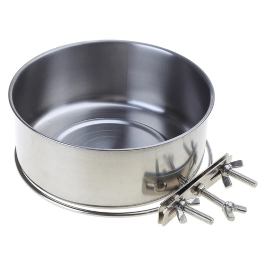 Pet Cage Feeder Water Bowl Food Dispenser for Small Medium Large Cats Dogs Pet Feeding Solution for Cats Dogs Drop Shipping