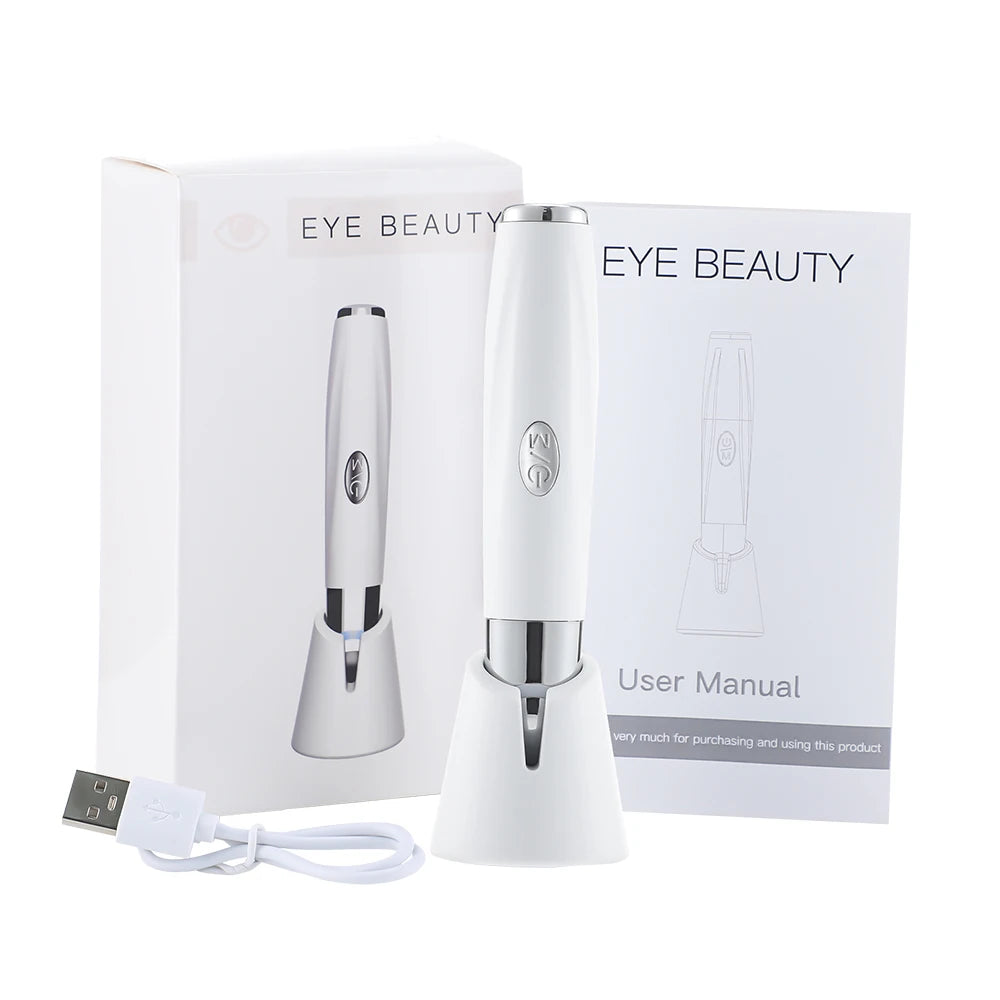 IPL Augen Massage Beauty Gerät 2025 - Aufhellen Dunkle Augenringe Anti-Falten - 3 Farbe LED Photon Therapie Beheizt Vibrator Elektrisch Augen Massagegerät