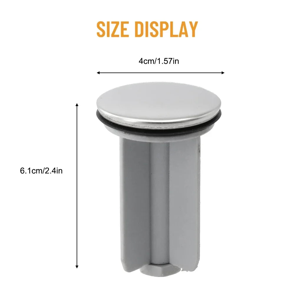 Universal 40mm Pop-up Edelstahl - Waschbecken Stecker