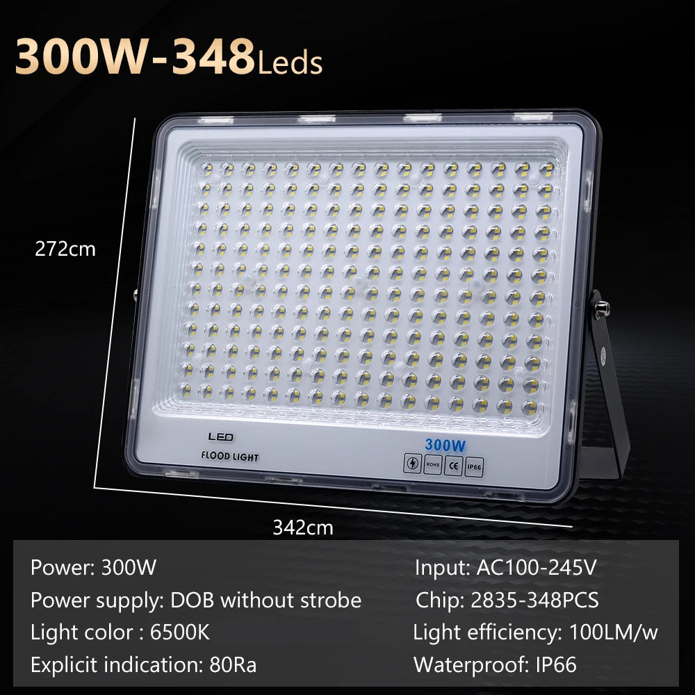 LED-Flutlicht Outdoor-Beleuchtung 220V 240V Flutlicht wasserdicht IP66 Reflektor Projecteur LED Exterieur Focus Spotlight