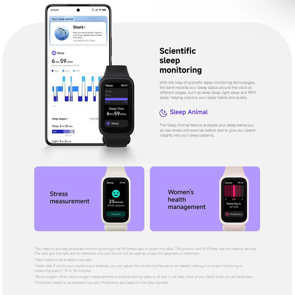 Xiaomi Mi Band 9 Active Smart Armband
