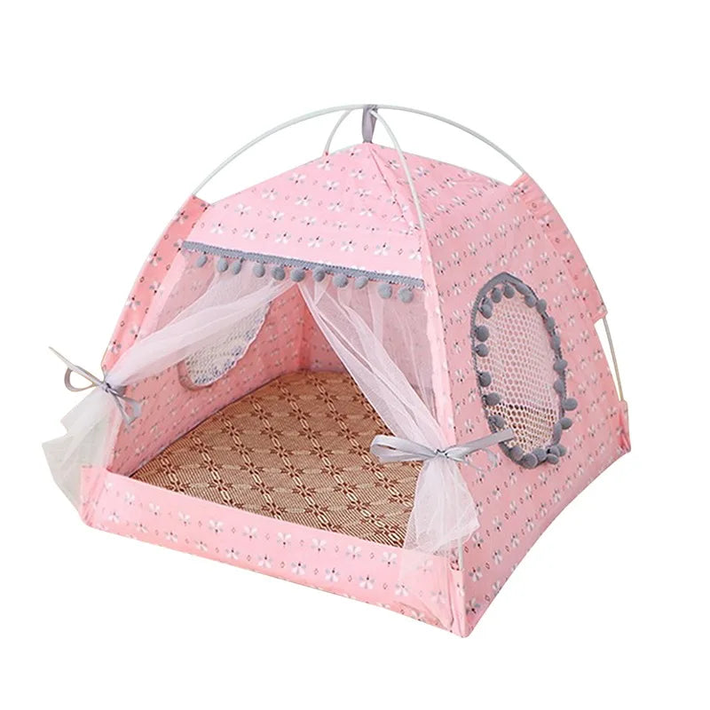Premium Katzenzelt Bett Komfort - Plüsch 40x40 cm Bis 8 kg