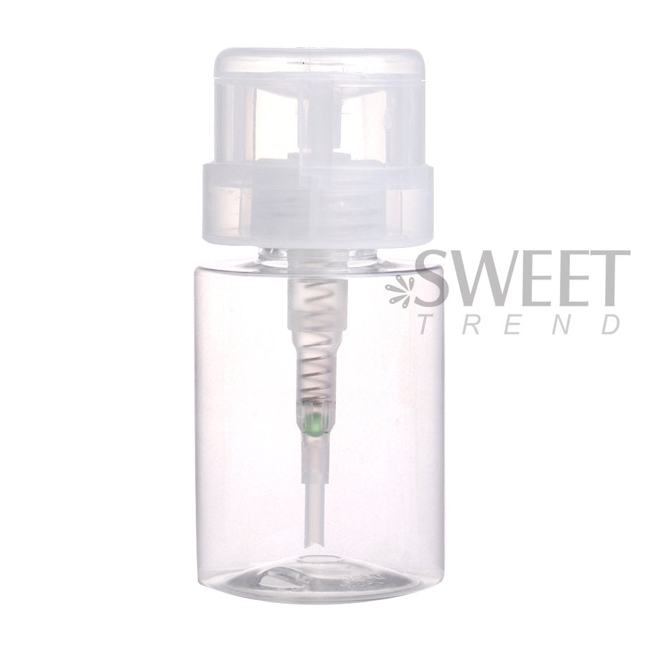 SWEET TREND Pressflasche Nachfüllbar - 100ml Klar Plastik