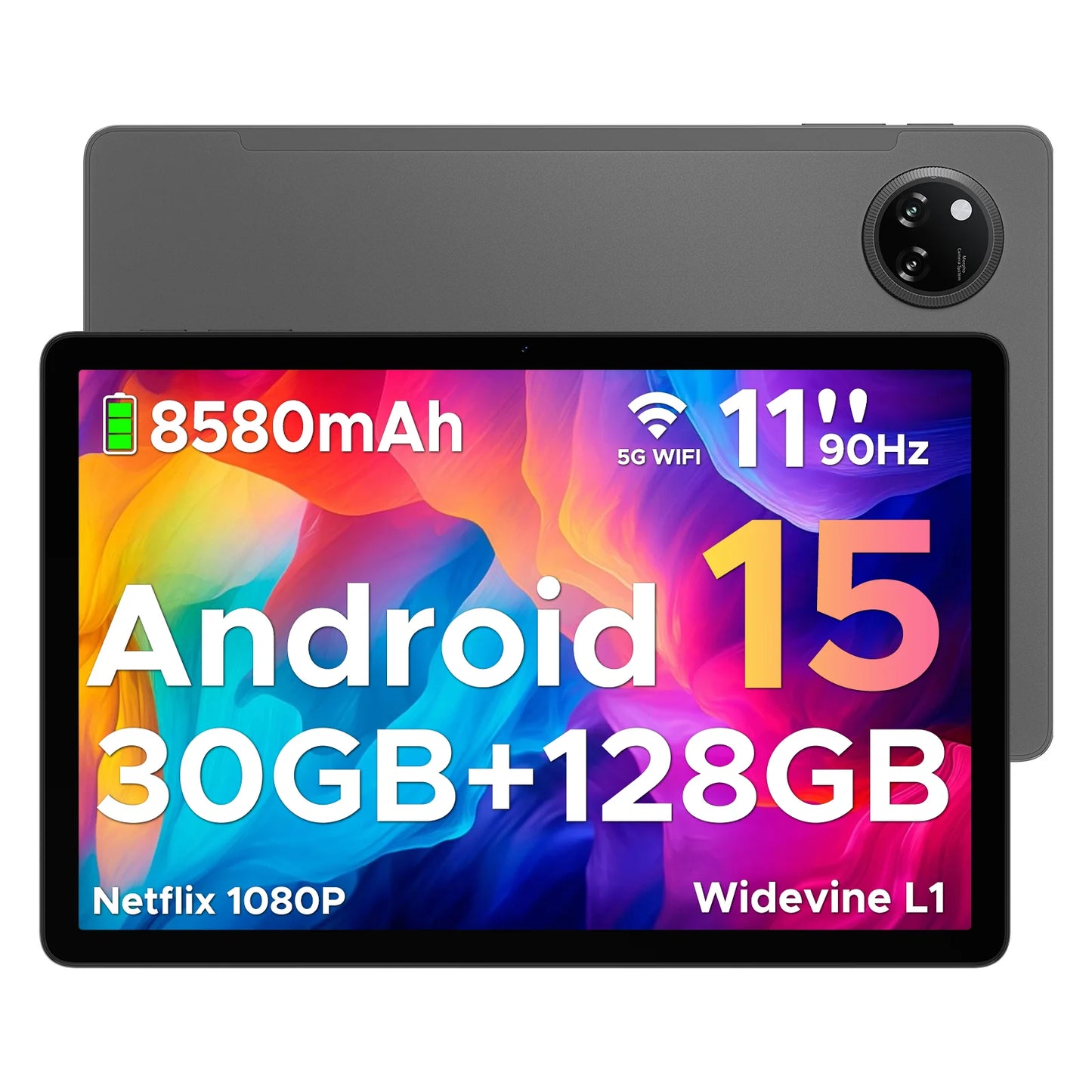 DOOGEE Tab A9 Pro+ Android Tablet - 128GB Speicher, 8580mAh Akku